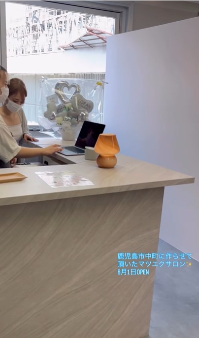 シリーズ化してきた叶君のサロン(マツエク＆ネイル)作らせてもらいましたー。いったい何店舗までいくんだろう。